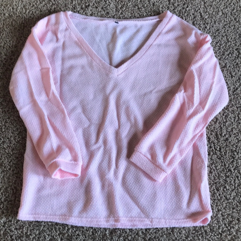 Long sleeve v neck